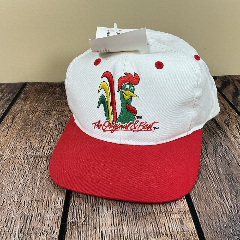 Vintage Kellogg's Corn Flakes Rooster Baseball Cap Hat The Original & Best NWT